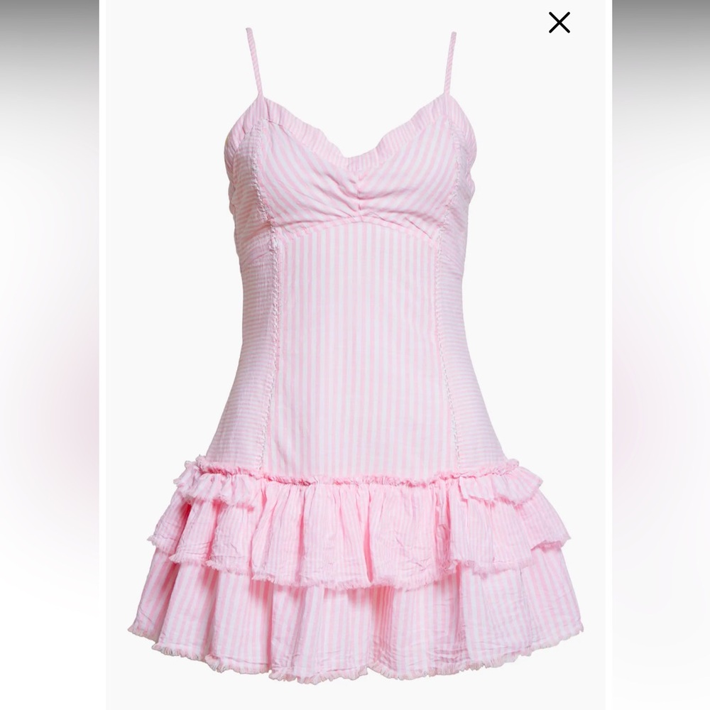 LoveShackFancy Arleigh Stripe Mini Cotton
Sundress